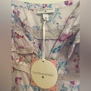 Target x Love Shack Fancy purple tiered dress